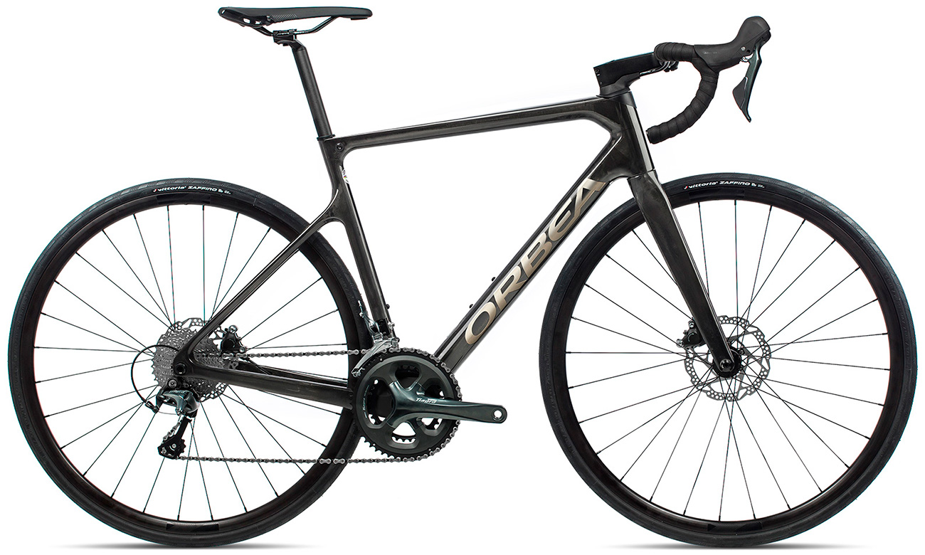 Фотография Велосипед Orbea Orca M40 28" размер XXL, рама 60 см 2021 Черно-серый
